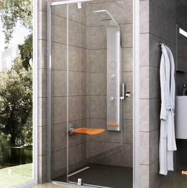 Стеклянные двери для душа